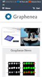 Mobile Screenshot of graphenea.com